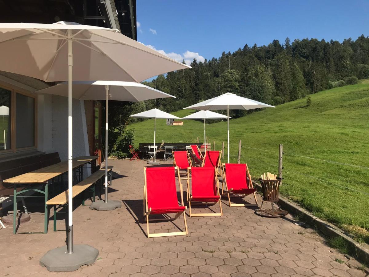 Ferienwohnung Morgentau Am Rande Der Wildnis Sibratsgfall Exterior photo